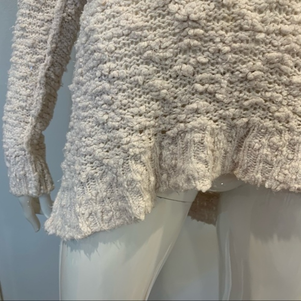 Free People Shaggy Bear Songbird Pullover Sweater - Picture 7 of 12